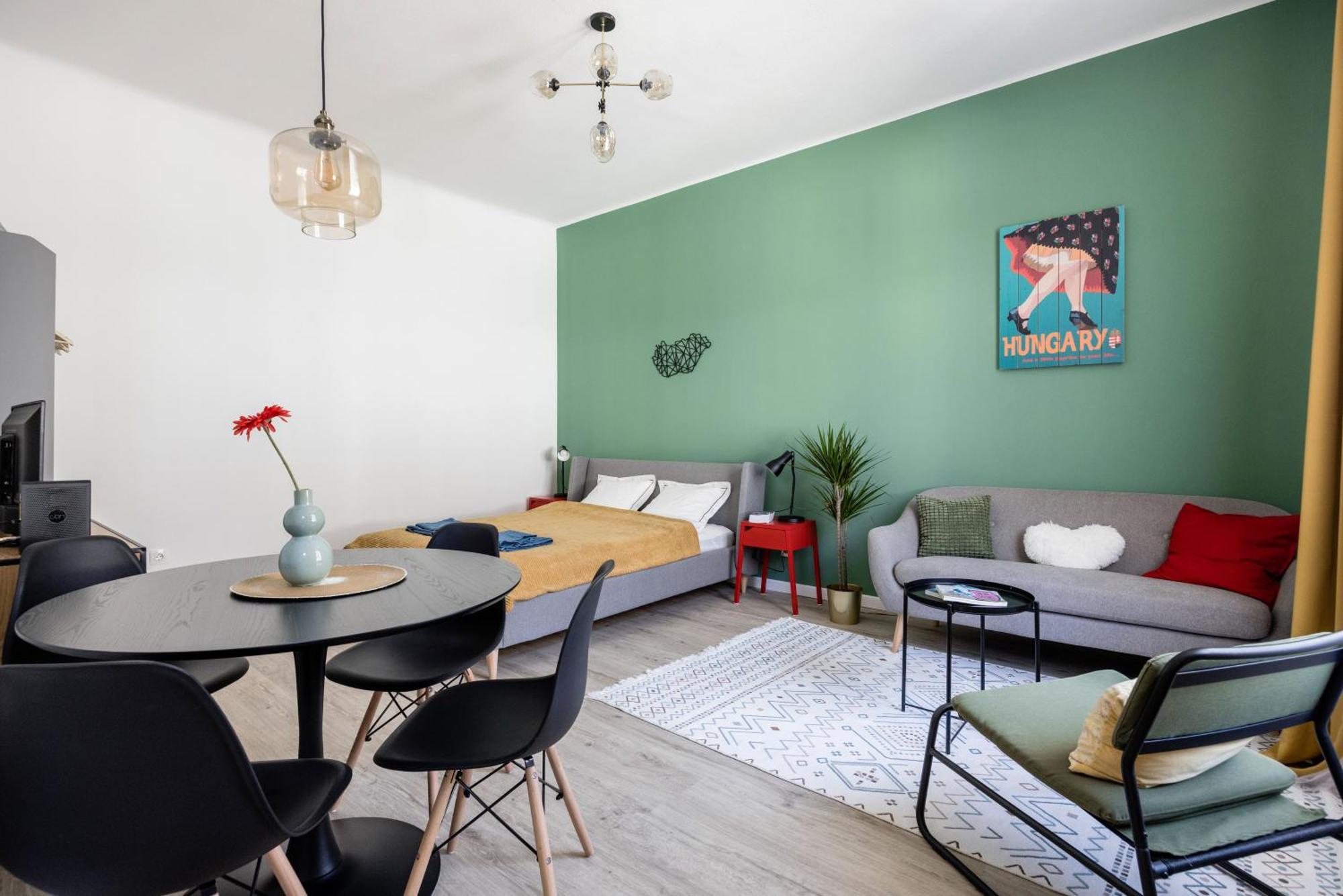 Stylish And Colourful Apartment In The City Centre Budapest Kültér fotó