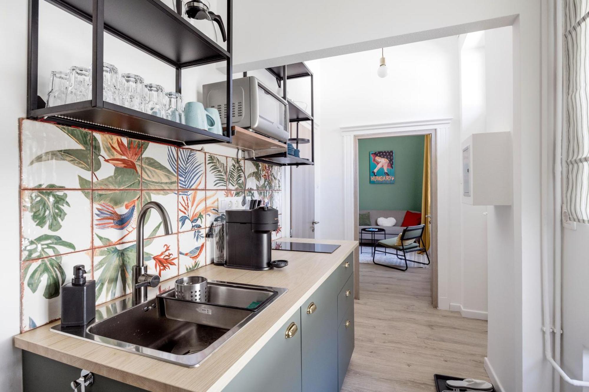 Stylish And Colourful Apartment In The City Centre Budapest Kültér fotó